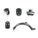 Заднє крило (щиток) для Crosser E9 / E9 Max / E9 Premium, Like.Bike One (чорне)