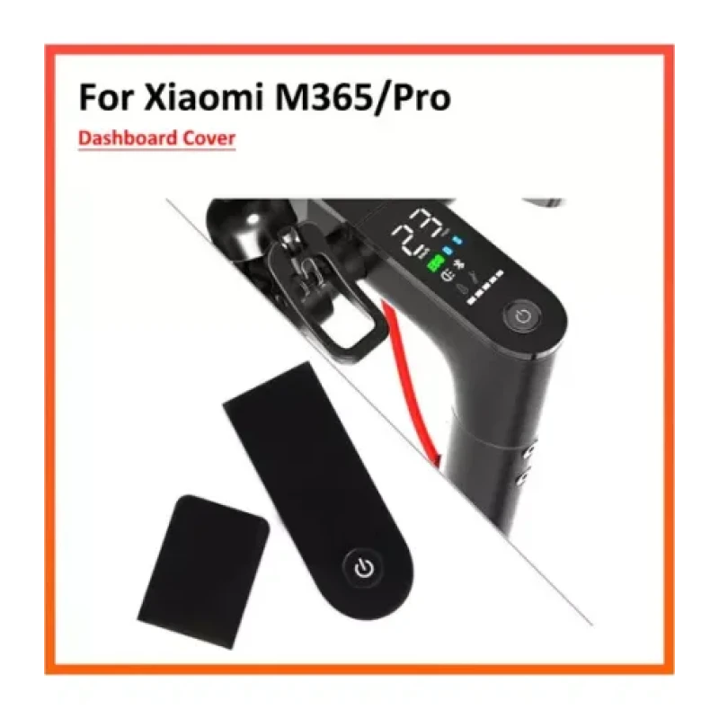 Панель, накладка на дисплей для електросамокату Xiaomi pro/2, 1s, essential, mi 3 чорна