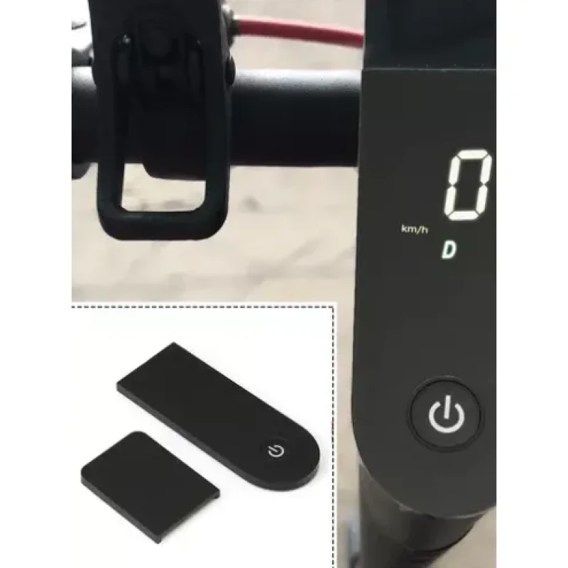 Панель, накладка на дисплей для електросамокату Xiaomi pro/2, 1s, essential, mi 3 чорна