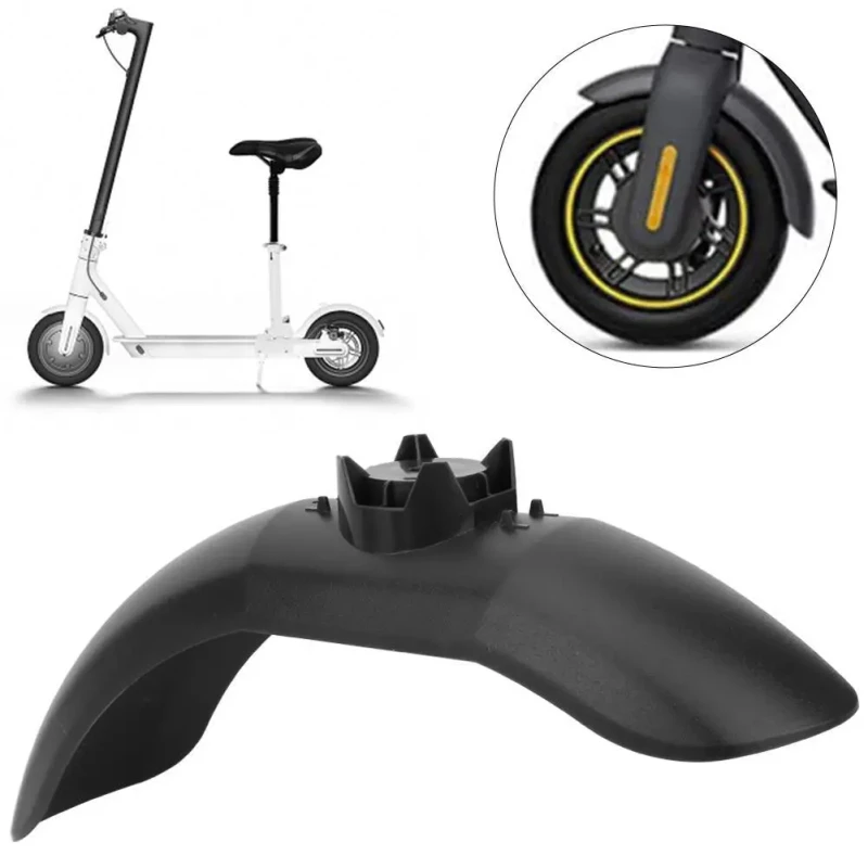 Переднє крило (щиток) для електросамоката Ninebot Kickscooter MAX G30 / G30P / G30D, чорне