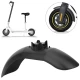 Переднє крило (щиток) для електросамоката Ninebot Kickscooter MAX G30 / G30P / G30D, чорне